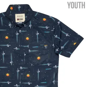 Disney and Pixar's Lightyear "Into Infinity" –  Youth KUNUFLEX Short Sleeve Shirt