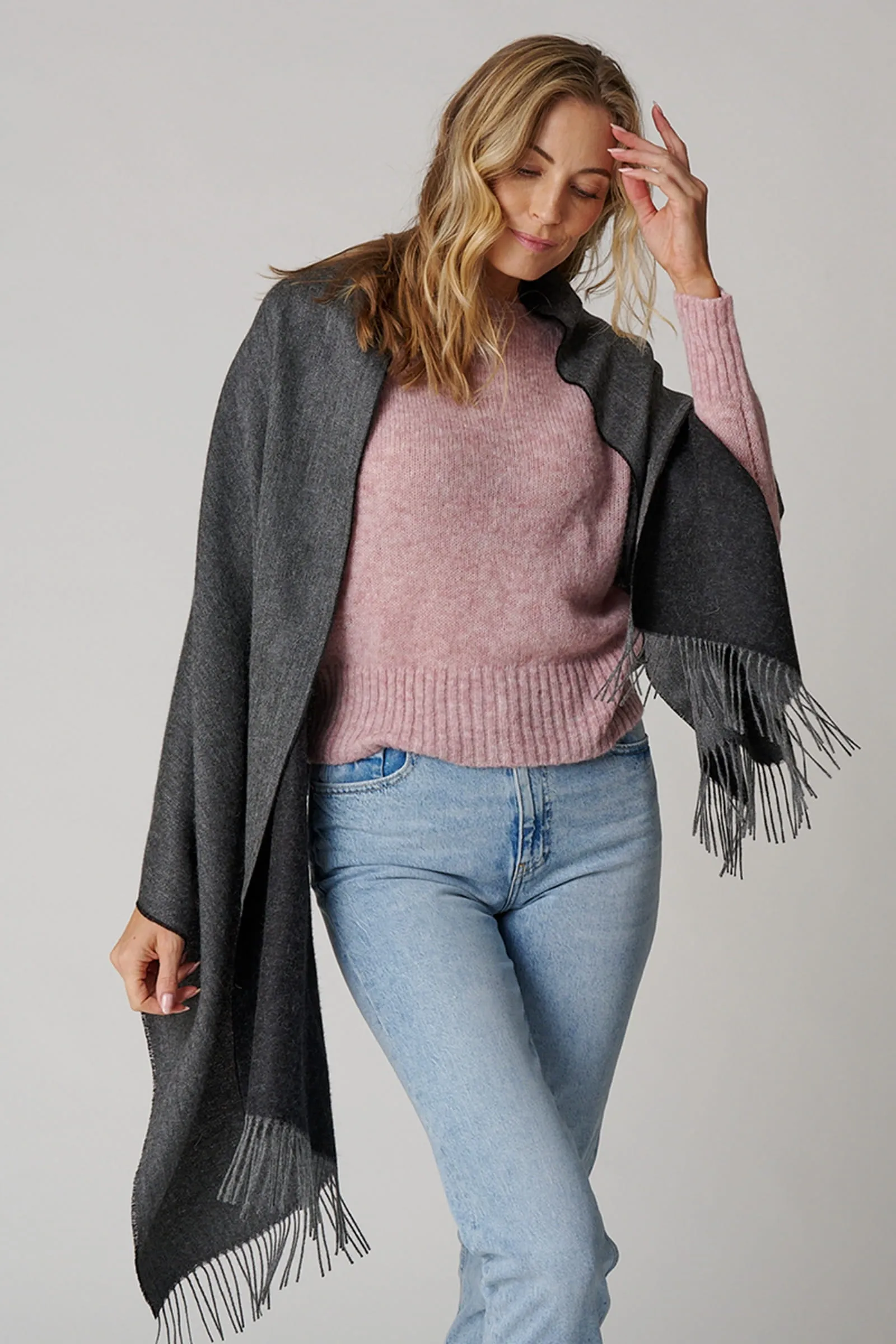 Double Face Shawl