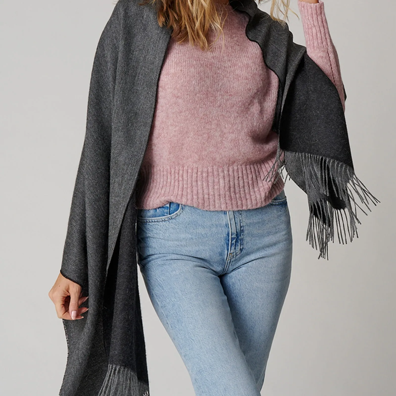 Double Face Shawl