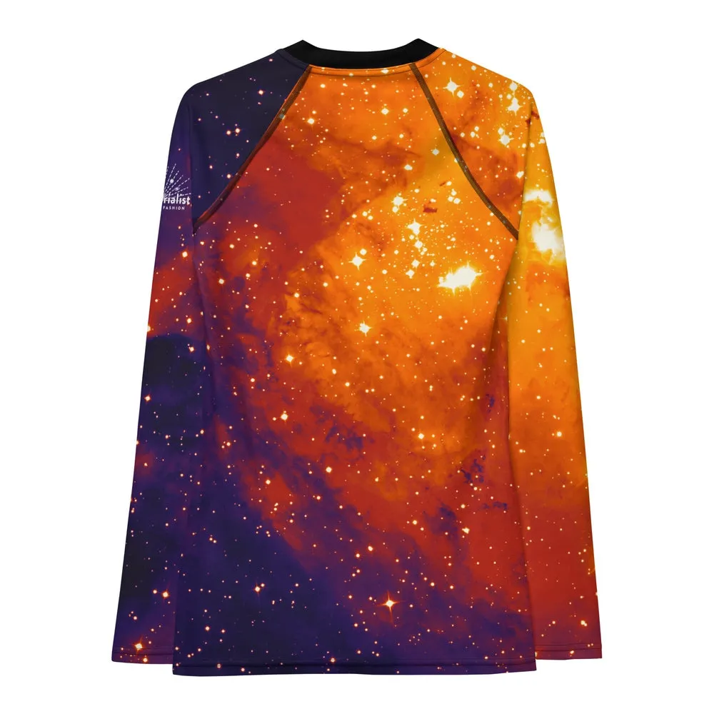 Eagle Nebula Fitted/Curvy Rash Guard