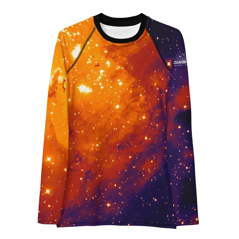 Eagle Nebula Fitted/Curvy Rash Guard
