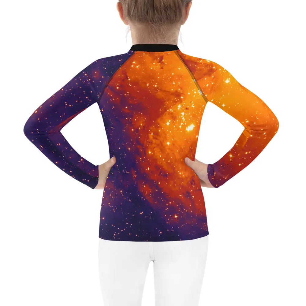 Eagle Nebula Kids Rash Guard (Toddler to Teen)