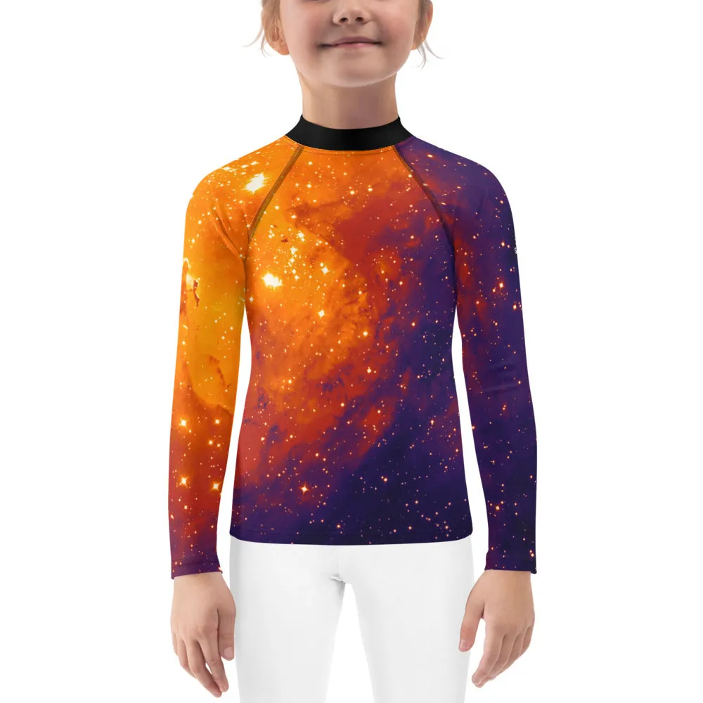 Eagle Nebula Kids Rash Guard (Toddler to Teen)