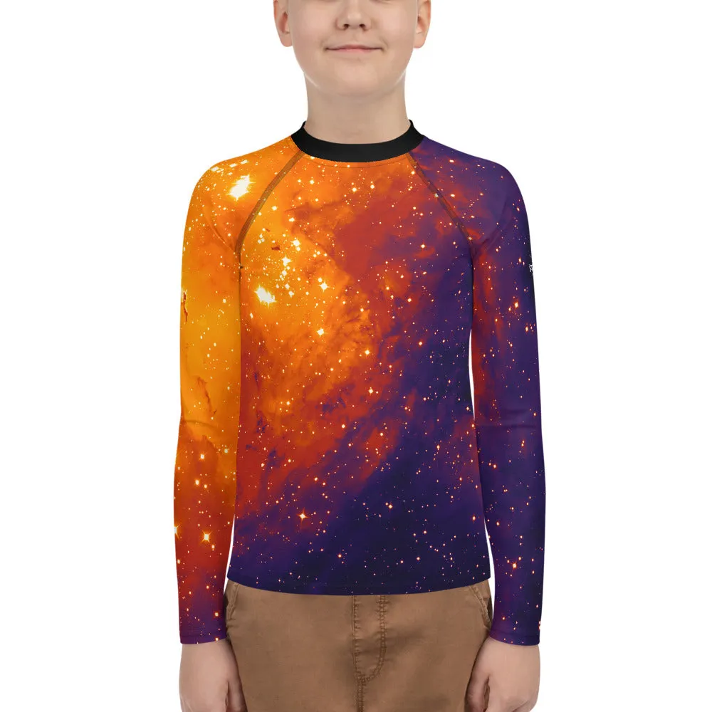 Eagle Nebula Kids Rash Guard (Toddler to Teen)