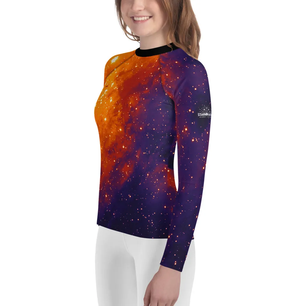 Eagle Nebula Kids Rash Guard (Toddler to Teen)
