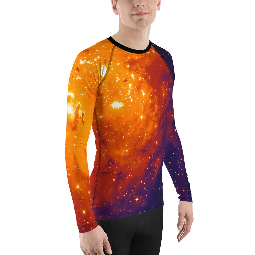 Eagle Nebula Straight Cut Rash Guard