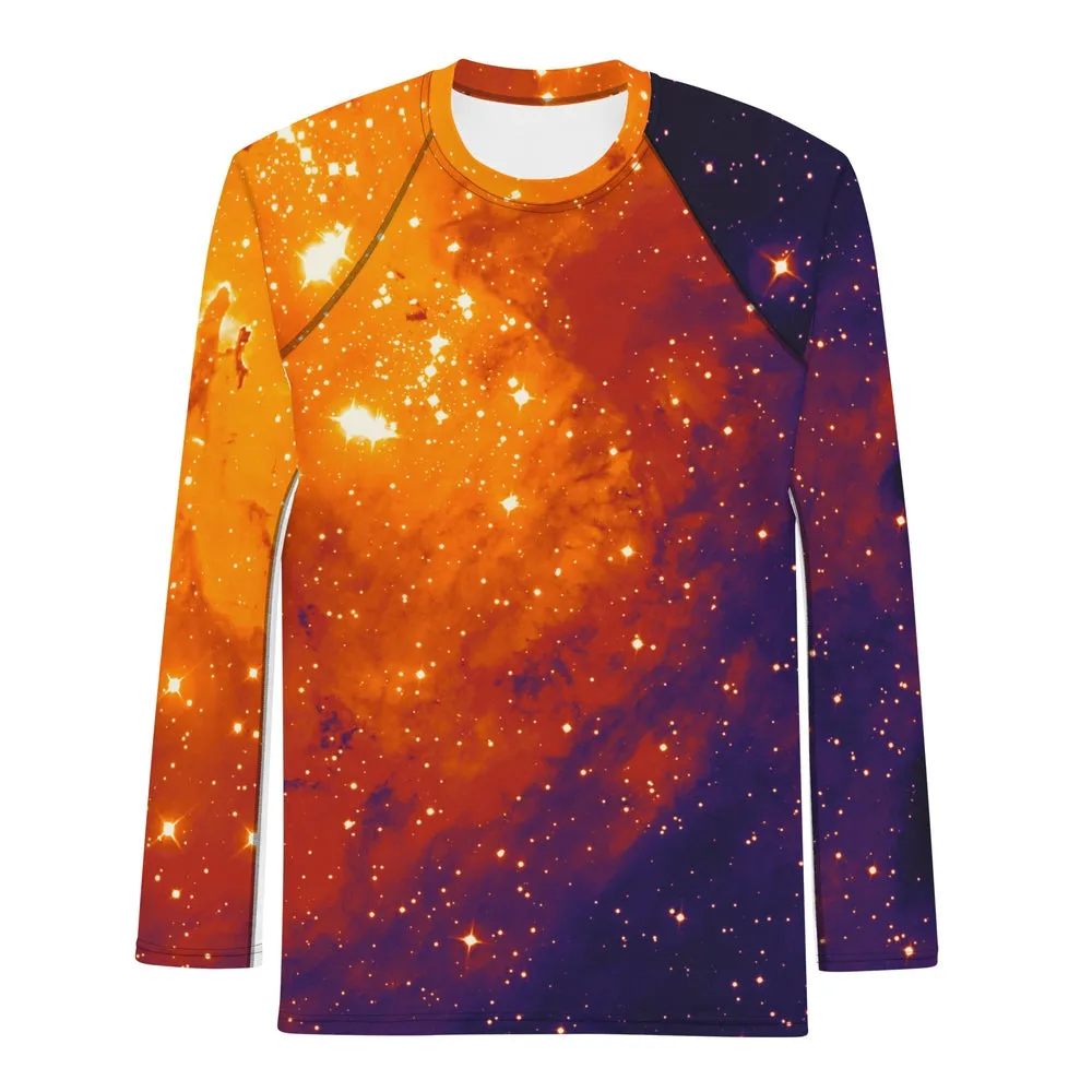 Eagle Nebula Straight Cut Rash Guard
