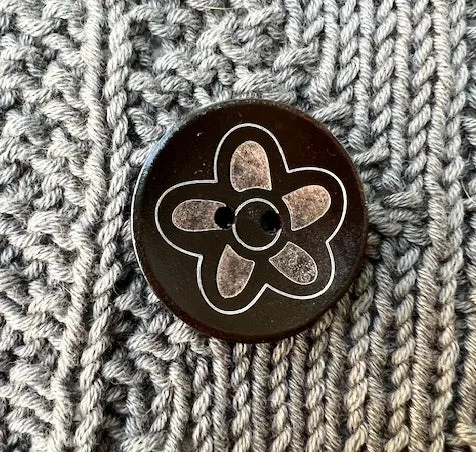 Engraved shawl pins