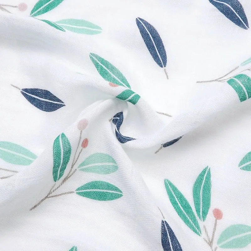 Extra Large Olive Bamboo Muslin