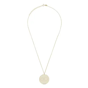 Eye Disk Necklace