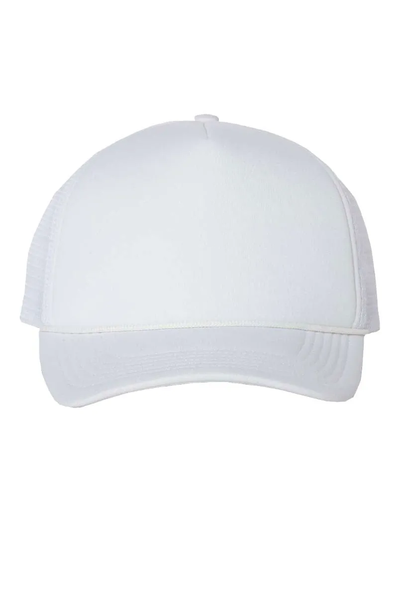 Faux Patch Chenille USA Transfer Foam Mesh Back Trucker Cap