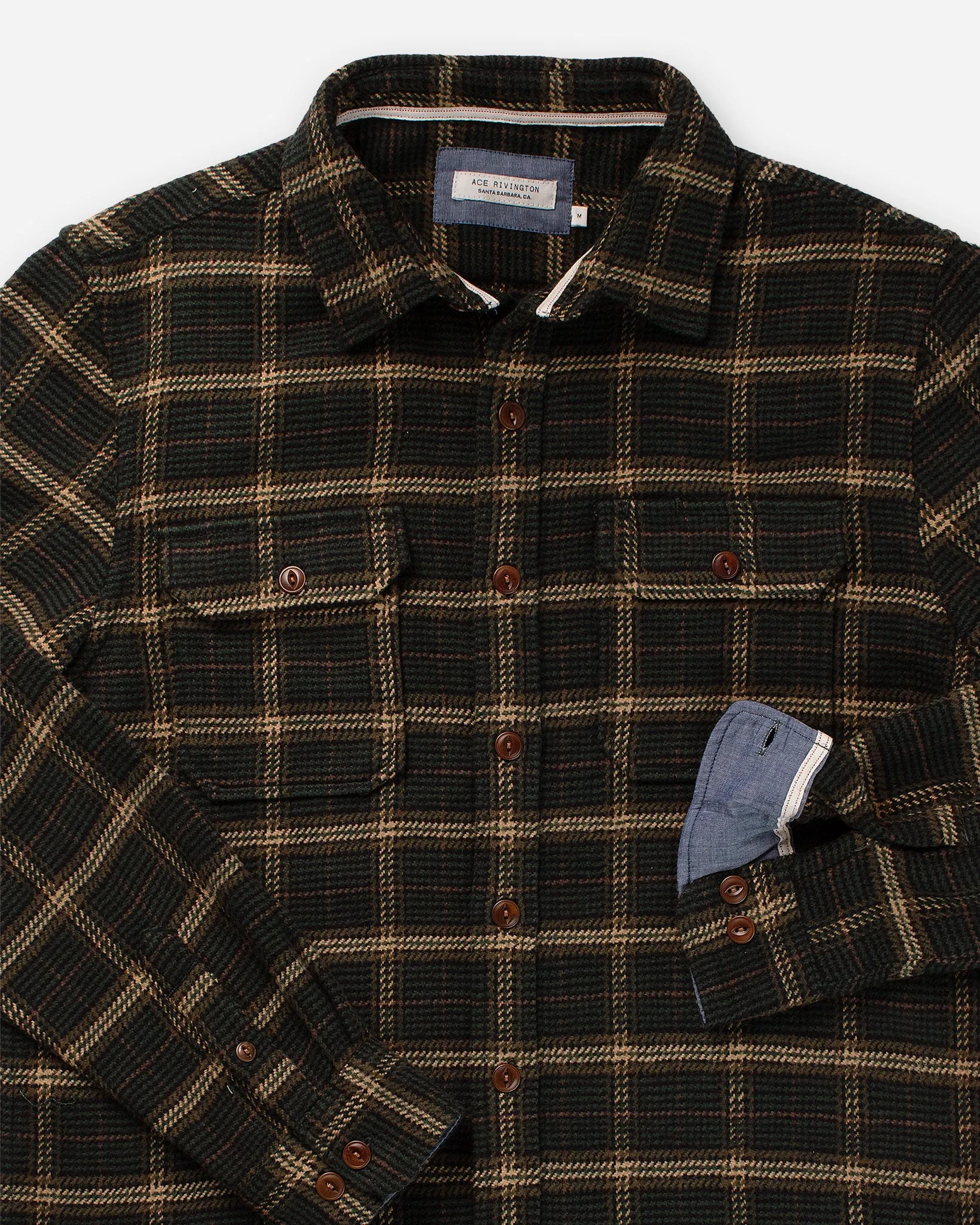 Flannel - Utility Shirt - Forest Hound - H1