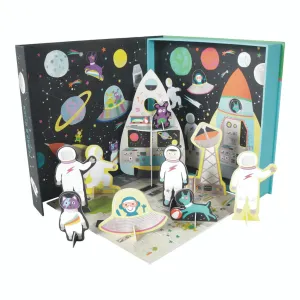 Floss & Rock Pop Out Play Scene - Space