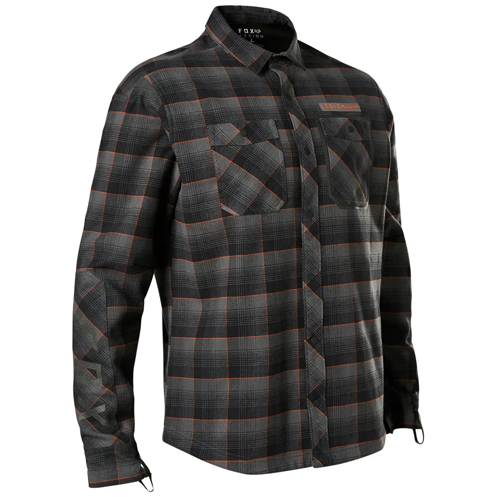 FOX DEFEND DRIVE WIND FLANNEL [DARK SHADOW]