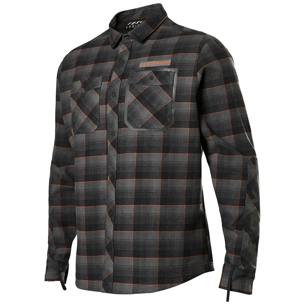 FOX DEFEND DRIVE WIND FLANNEL [DARK SHADOW]