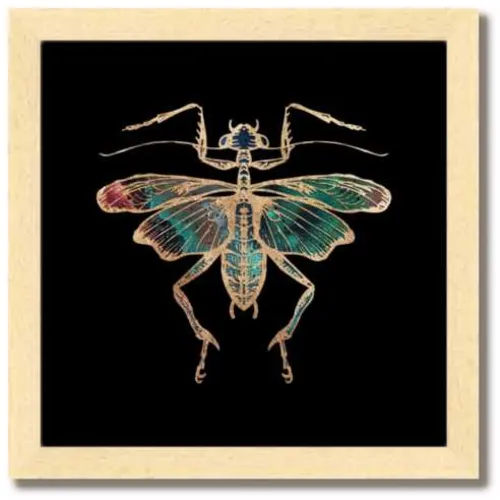 Galactic Cricket Fine Art Print by Aimee Schreiber