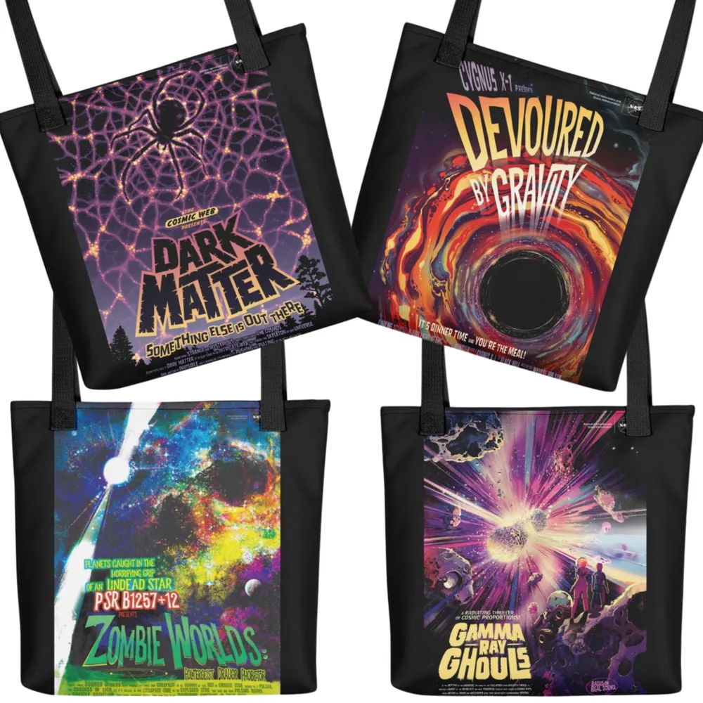 Galaxy of Horrors Tote Bag