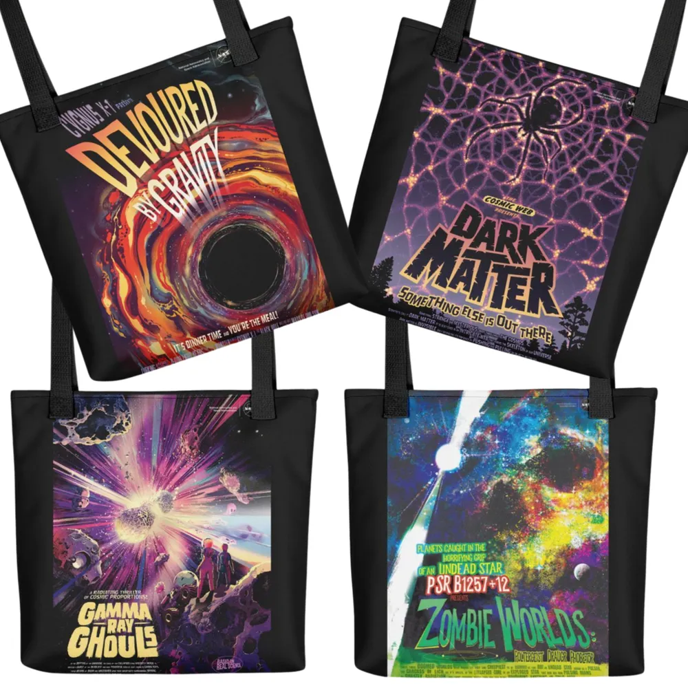 Galaxy of Horrors Tote Bag