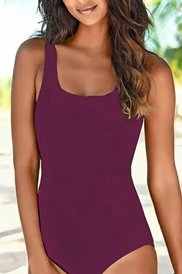 Gradient Print Swimsuit
