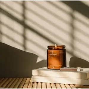 Grey Flannel Soy Candle