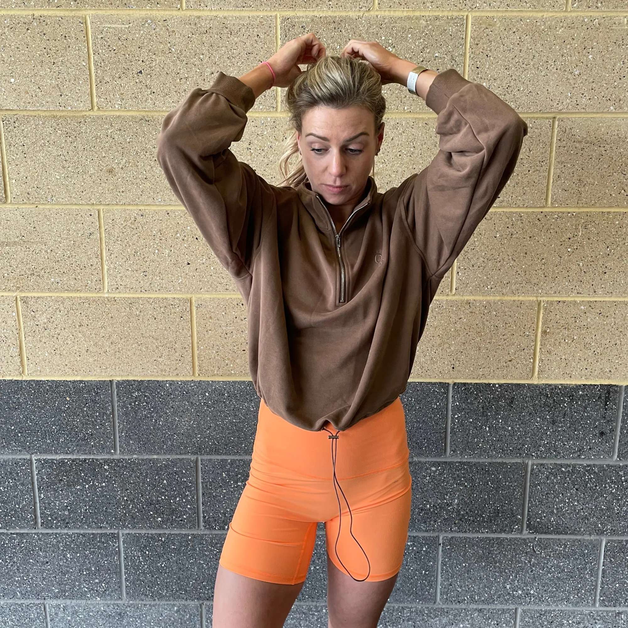 Halo Soft Brown 1/2 Zip