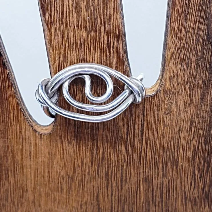 Handcrafted Sterling Silver 925 Yin Yang Balance Flower of Life Ring | Symbolic & Meaningful Design