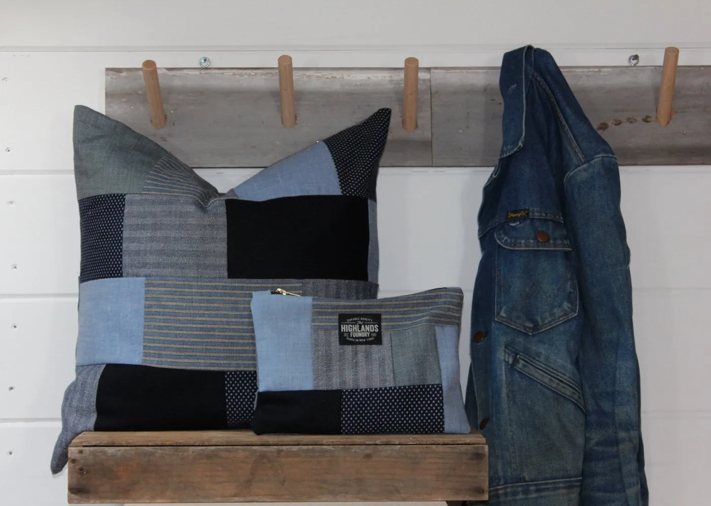 Heritage Patchwork Pillow Cover