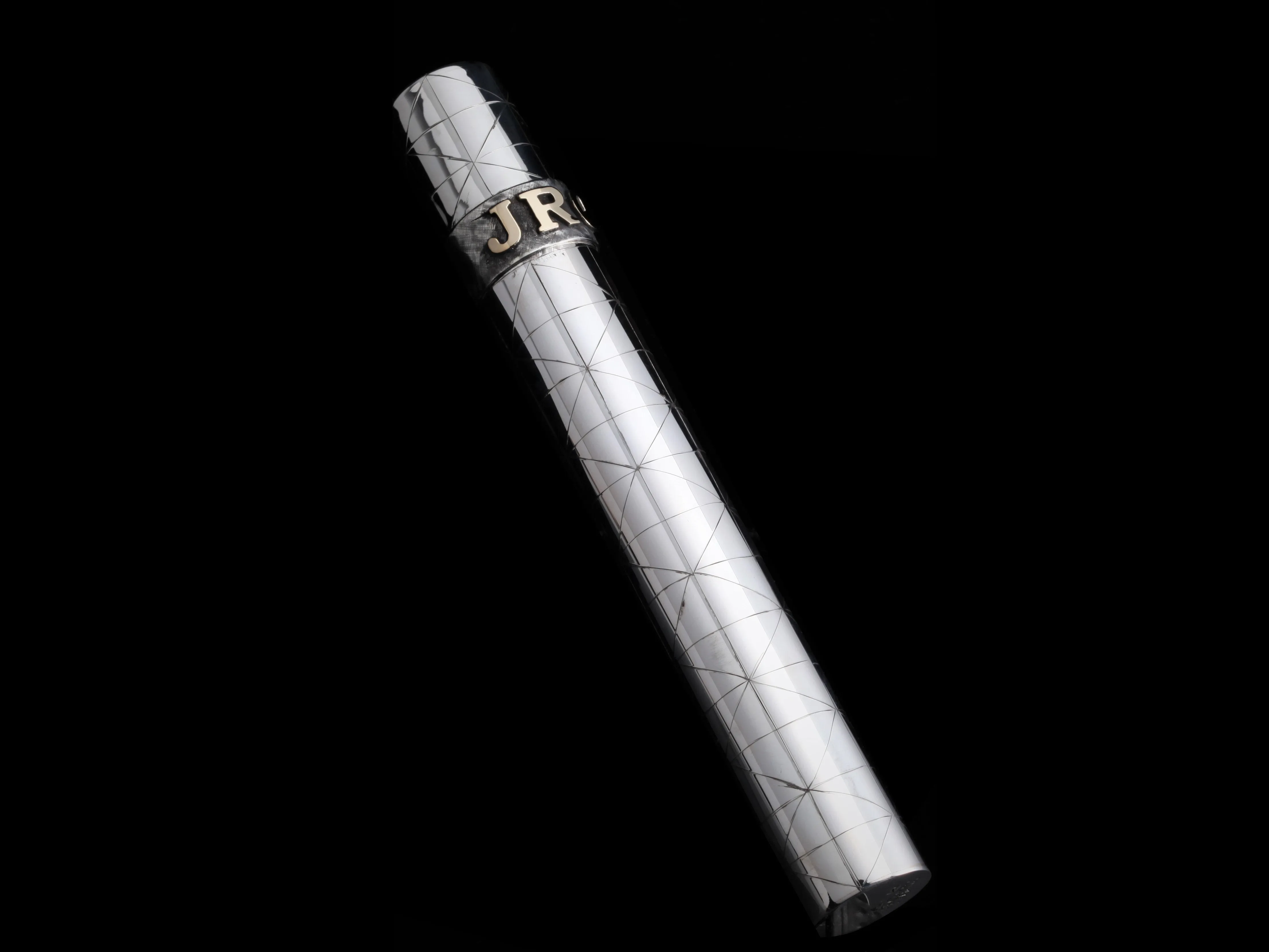 Herringbone Cigar Tube