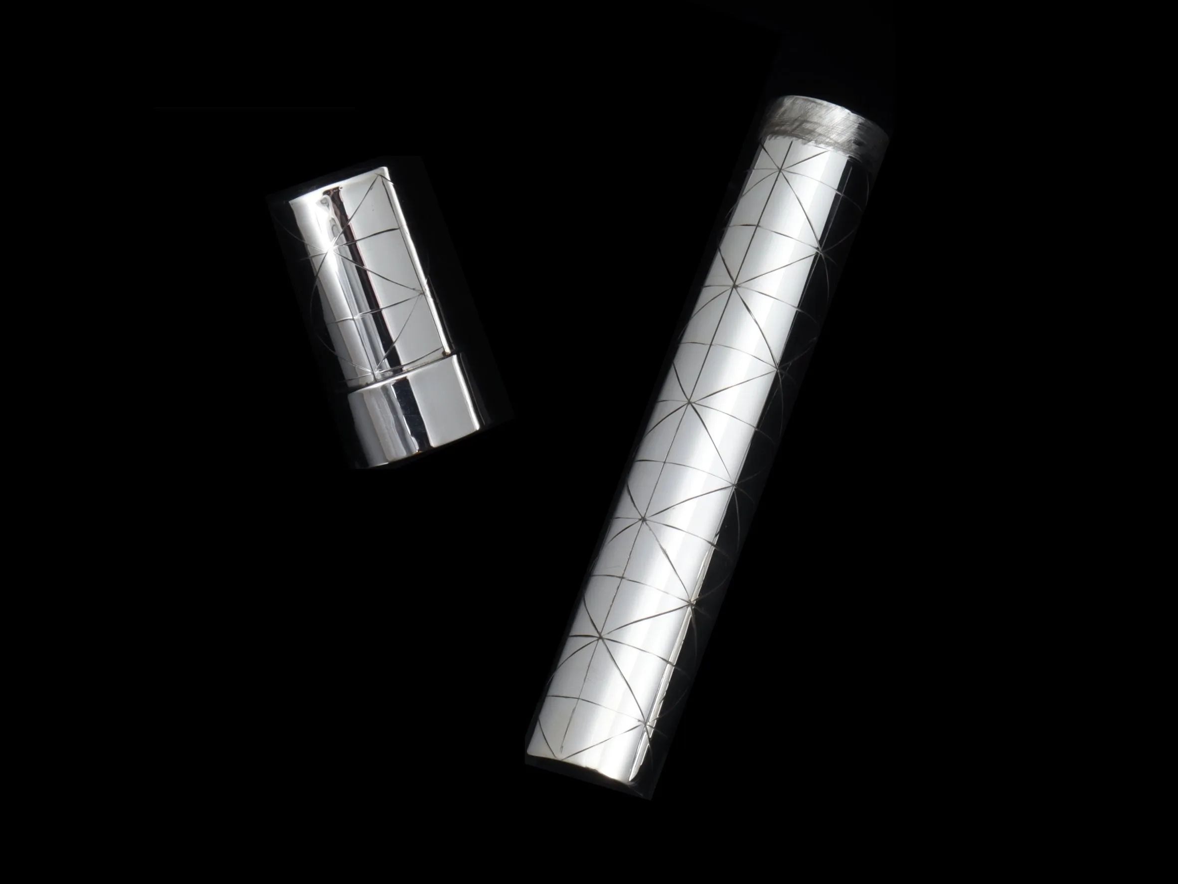 Herringbone Cigar Tube
