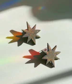 Holographic Star Studs