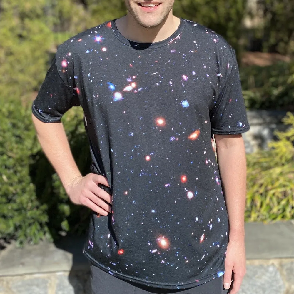 Hubble eXtreme Deep Field Straight Cut T-Shirt