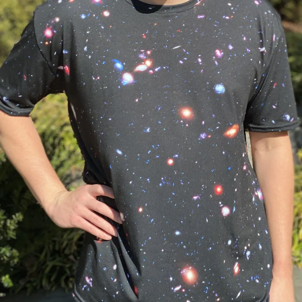 Hubble eXtreme Deep Field Straight Cut T-Shirt