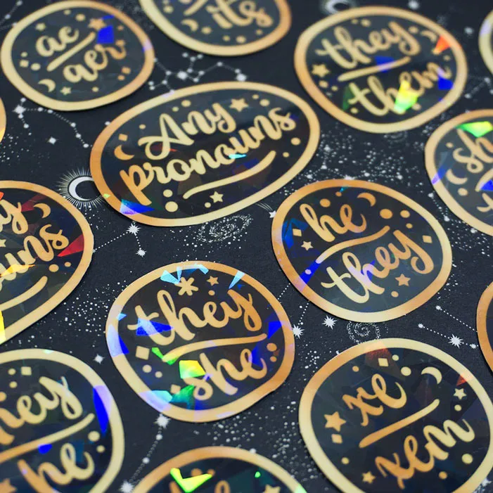 It/Its | Holographic Sticker