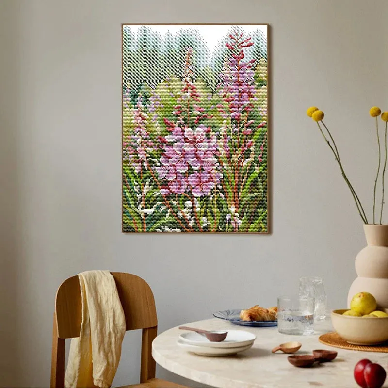 Joy Sunday Wildflower Cross Stitch Kit DIY - Floral Patterns