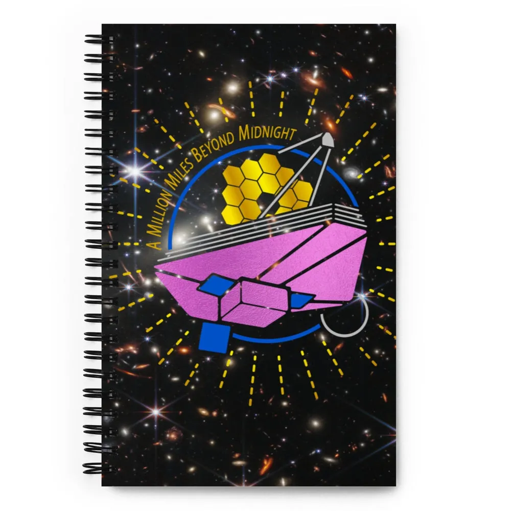 JWST Beyond Midnight SMACS 0723 Spiral Notebook
