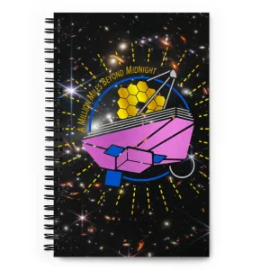JWST Beyond Midnight SMACS 0723 Spiral Notebook