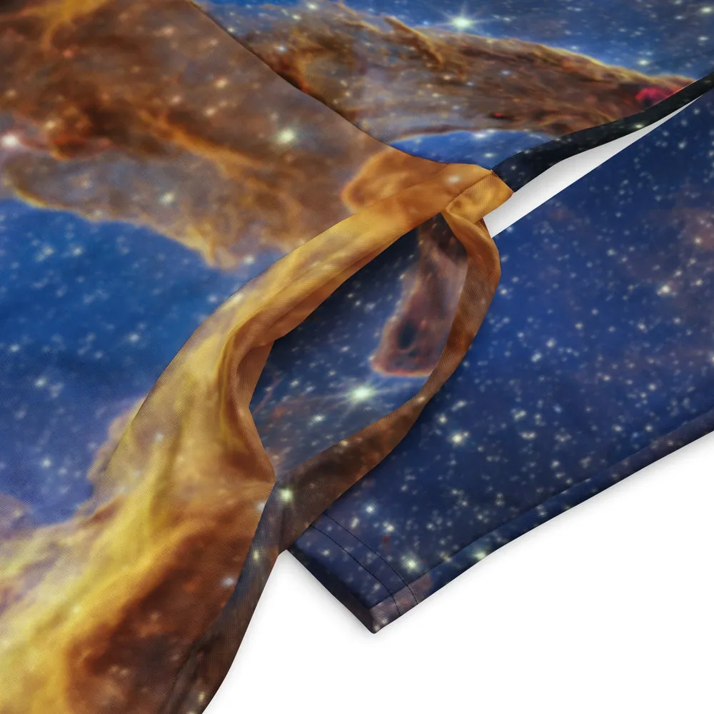JWST Pillars of Creation Long-Sleeve Midi Dress with Pockets