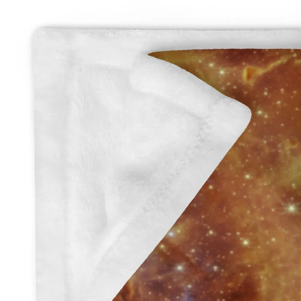 JWST Pillars of Creation Throw Blanket