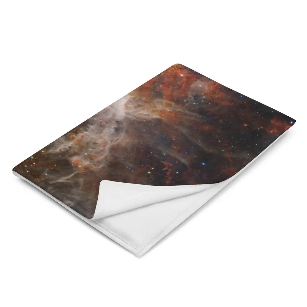 JWST Tarantula Nebula Throw Blanket
