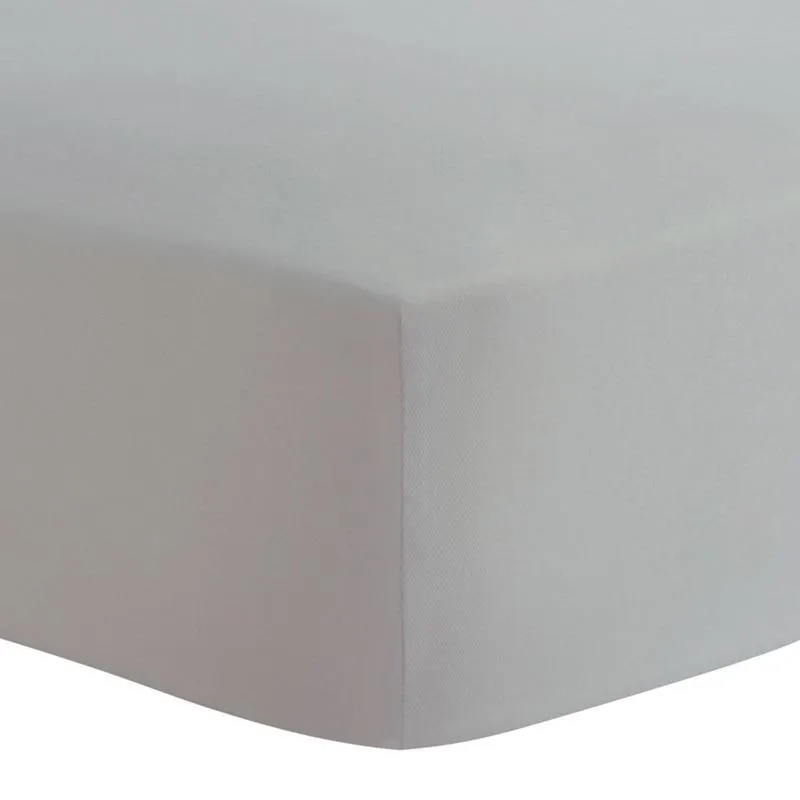 Kushies Flannel Fitted Change Pad Cover with Slits (Grey Solid)