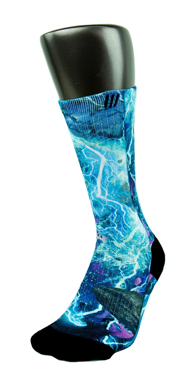 Lightning Blast CES Custom Socks
