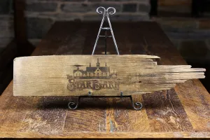 Limited Edition Original 1877 Star Barn Cedar Shingle, Engraved with The Star Barn Logo