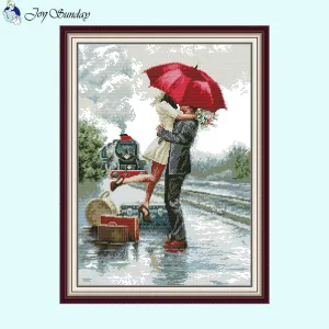 Long Time Goodbye Character Valentine Cross Stitch Patterns