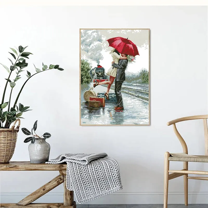 Long Time Goodbye Character Valentine Cross Stitch Patterns
