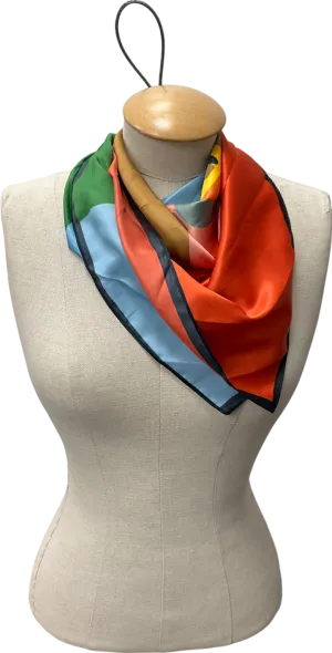 MANGO Multicoloured Geometric Printed Scarf One Size