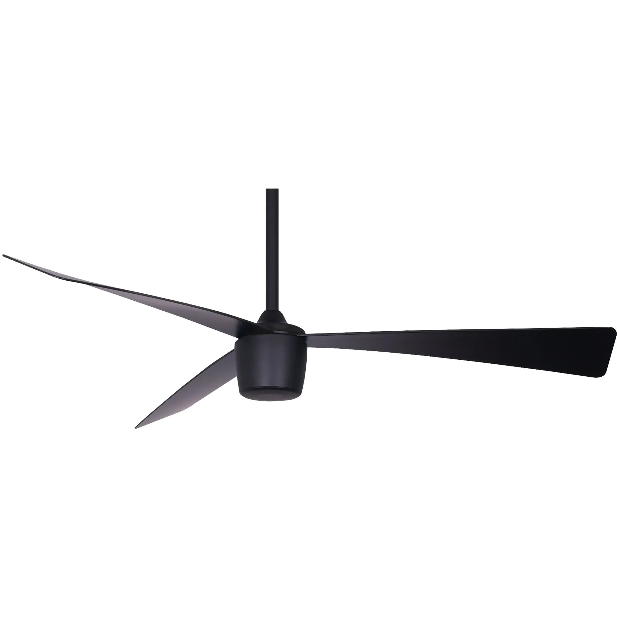 Matte Black Star 7 Ceiling Fan 52" With Led light and Remote