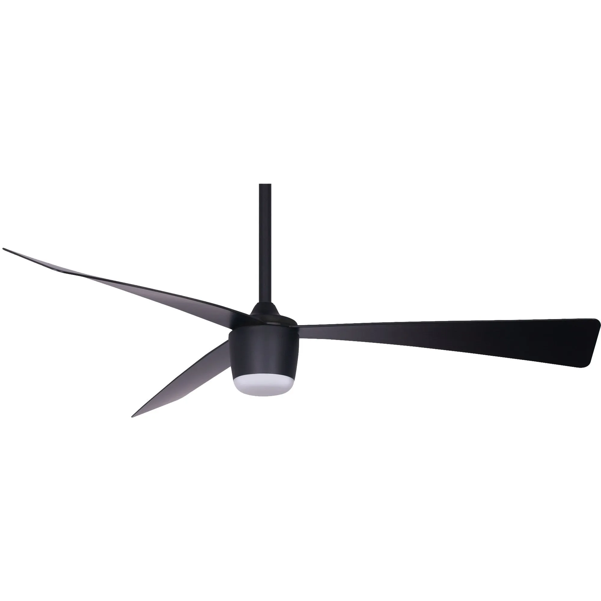 Matte Black Star 7 Ceiling Fan 52" With Led light and Remote
