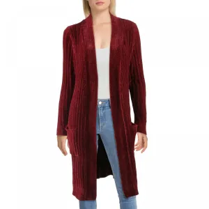 Matty M Women's Chenille Duster Cardigan Sweater