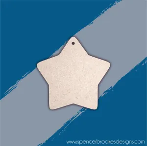 MDF Star Shape - Chunky Star