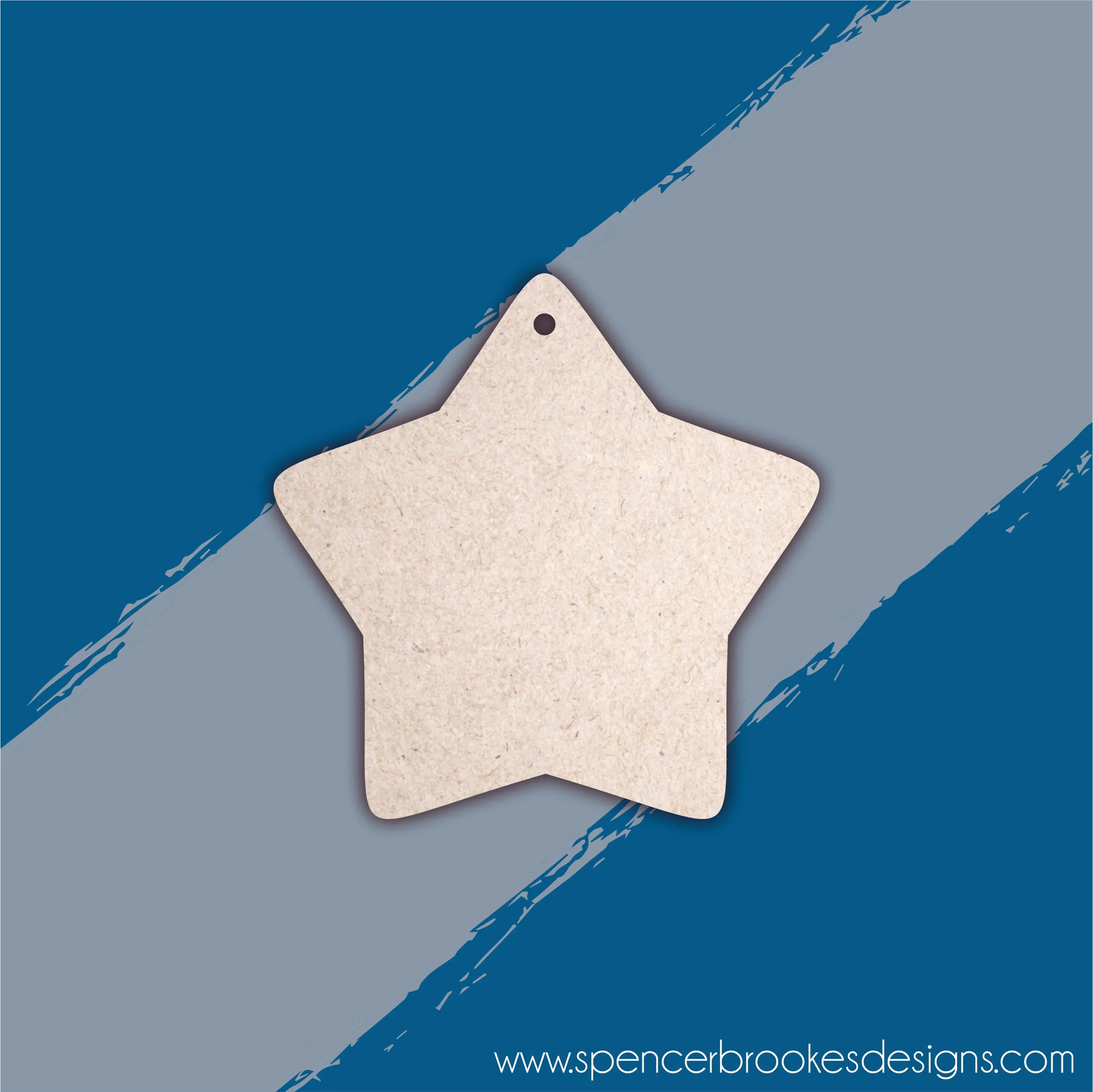 MDF Star Shape - Chunky Star